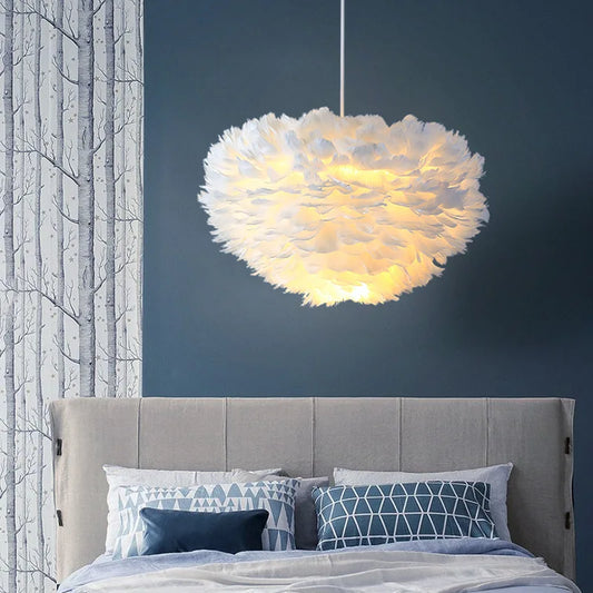 Moderne Federn Lampe / Wohnzimmer & Schlafzimmer