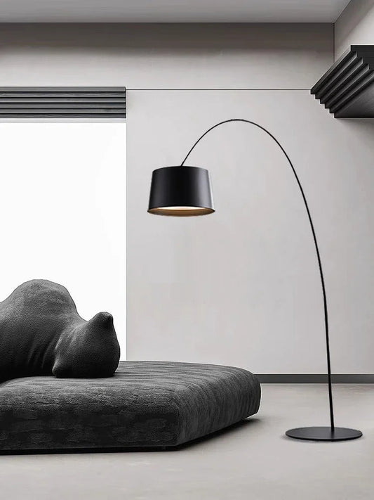 Super Moderne & Minimalistiche Bodenlampe | Schwarz